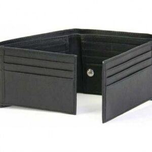 Classic Black Leather Wallet